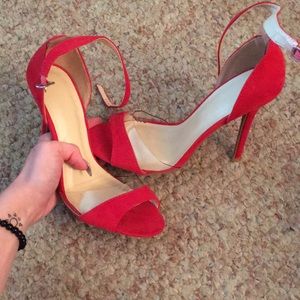 cherry red heels